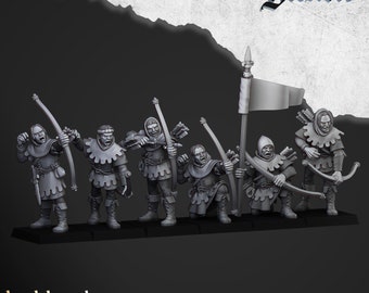 Gallia Sherwood Archers Unit by Highlands Miniatures