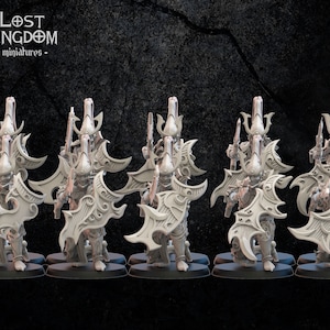 Night Elf Nightfall Knights on Foot By Lost Kingdoms
