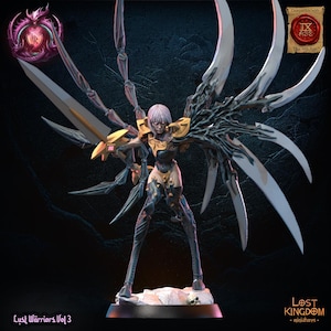 Warriors of the Dark Gods(Lust Warriors) -Clair, The Claymore  by Lost Kingdom Miniatures