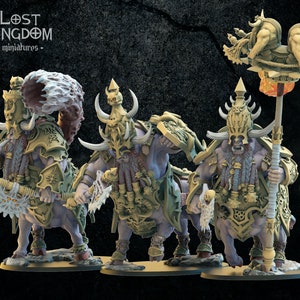 Magmhorin Ungido Bull-Thaurs por Lost Kingdom Miniatures