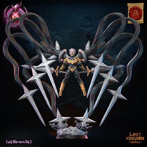 Warriors of the Dark Gods(Lust Warriors) - Path, Lust Doomlord by Lost Kingdom Miniatures