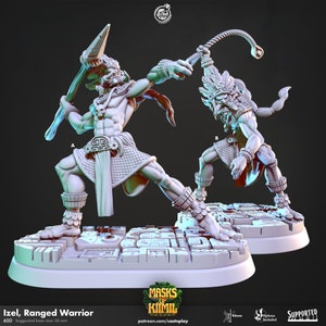 Izel Ranged Warrior by Cast N Play (Masks of Kiimil)