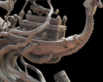 Dinastías Inmortales - Barco Kufu de Lost Kingdom Miniatures