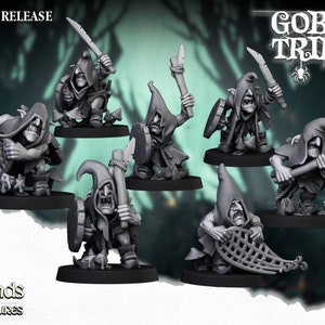 Swamp Goblin - Rabble unit   by Highlands Miniatures