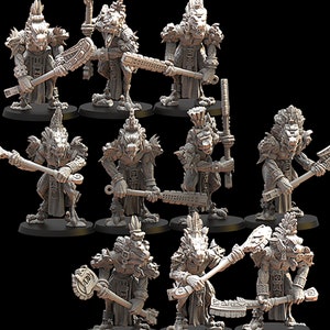 Saurian Ancients (Cuetzpal) - Coatl Guard By  Lost Kingdom Miniatures