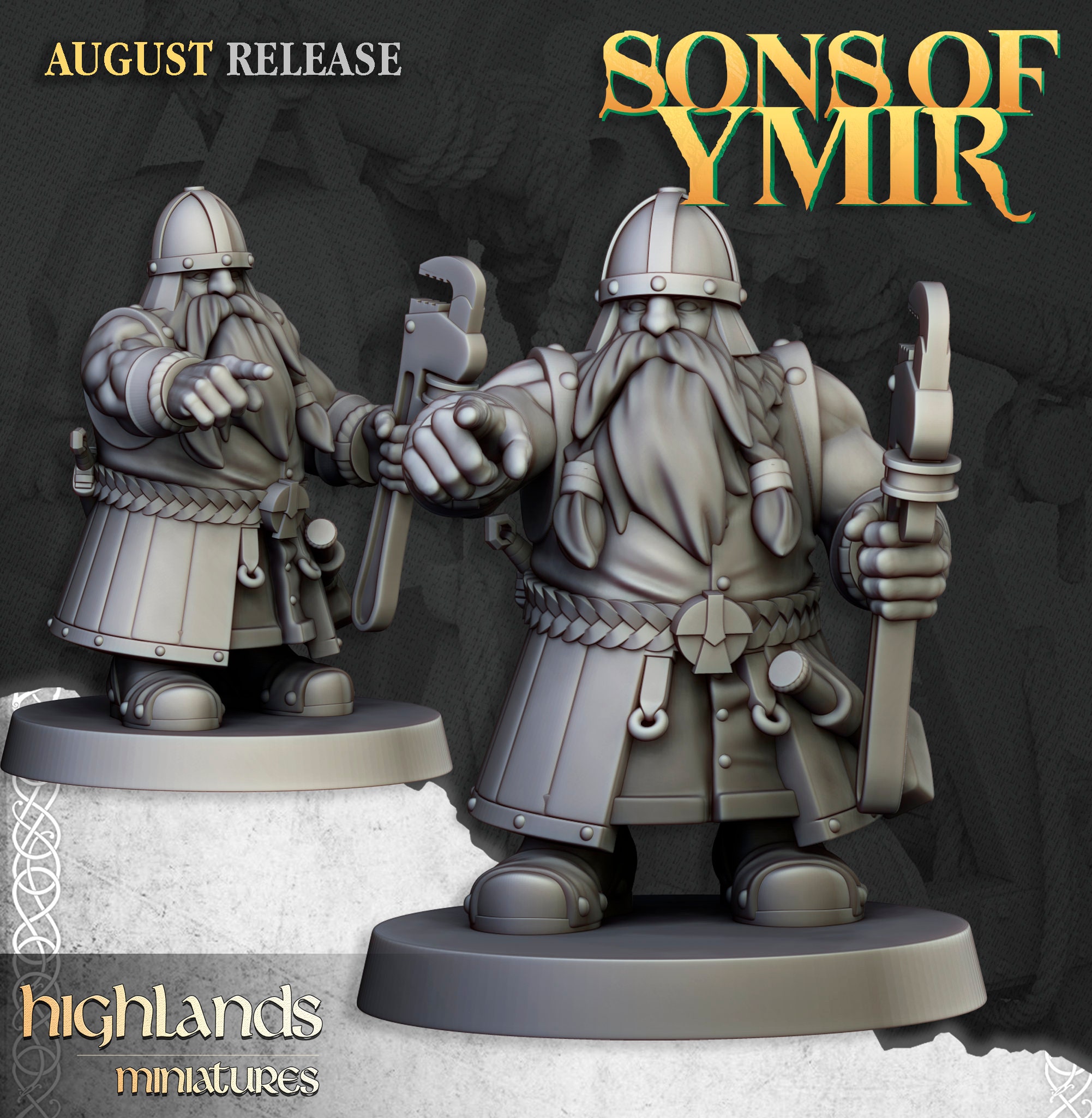 Dwarf Catapult From Highlands Miniatures | Sons Of Ymir | War Machine