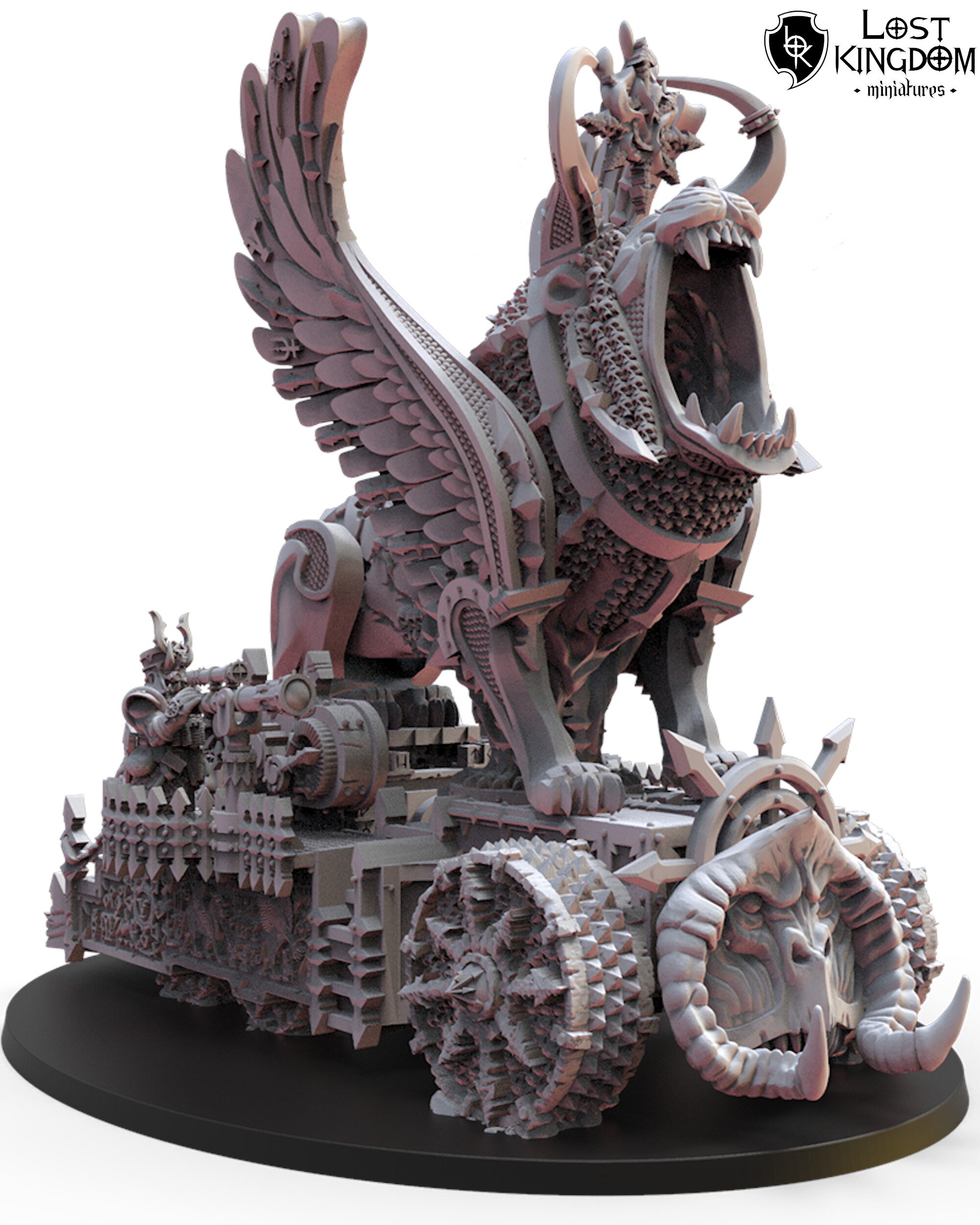 Magmhorin - Anzu Cannon by Lost Kingdom Miniatures - Etsy