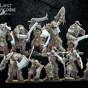 Magmhorin -   Urk Slaves Regiment  by  Lost Kingdom Miniatures