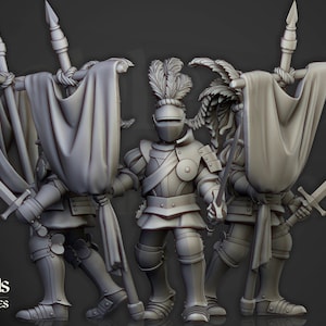 Sunland Empire -  Imperial Knights on Foot by Highlands Miniatures