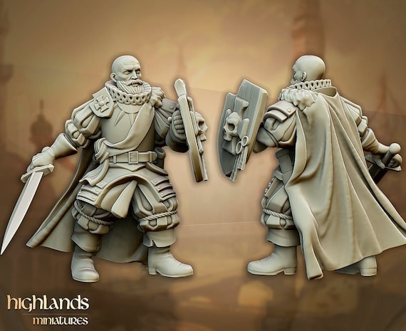 Warhammer - Capitaine De L'Empire Avec Arme à Feu (Averland) - Metal OOP