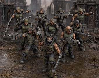 Regius Guard - Green Hell Division Infantry Squad by DakkaDakka Store