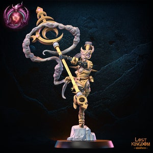 Warriors of the Dark Gods (Lust Warriors) -  Depravation Sorceress by Lost Kingdom Miniatures