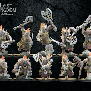 Magmhorin - Berserkers by Lost Kingdom Miniatures