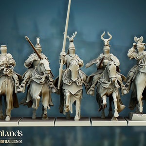 Grail Knights unit  by Highlands Miniatures