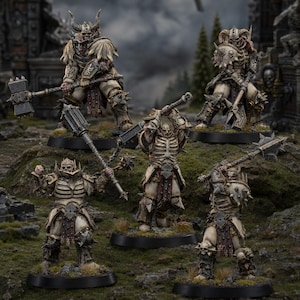 Warriors of the Dark Gods (Legion of Skulls) - Unité choisie par les crânes par Lost Kingdom Miniatures