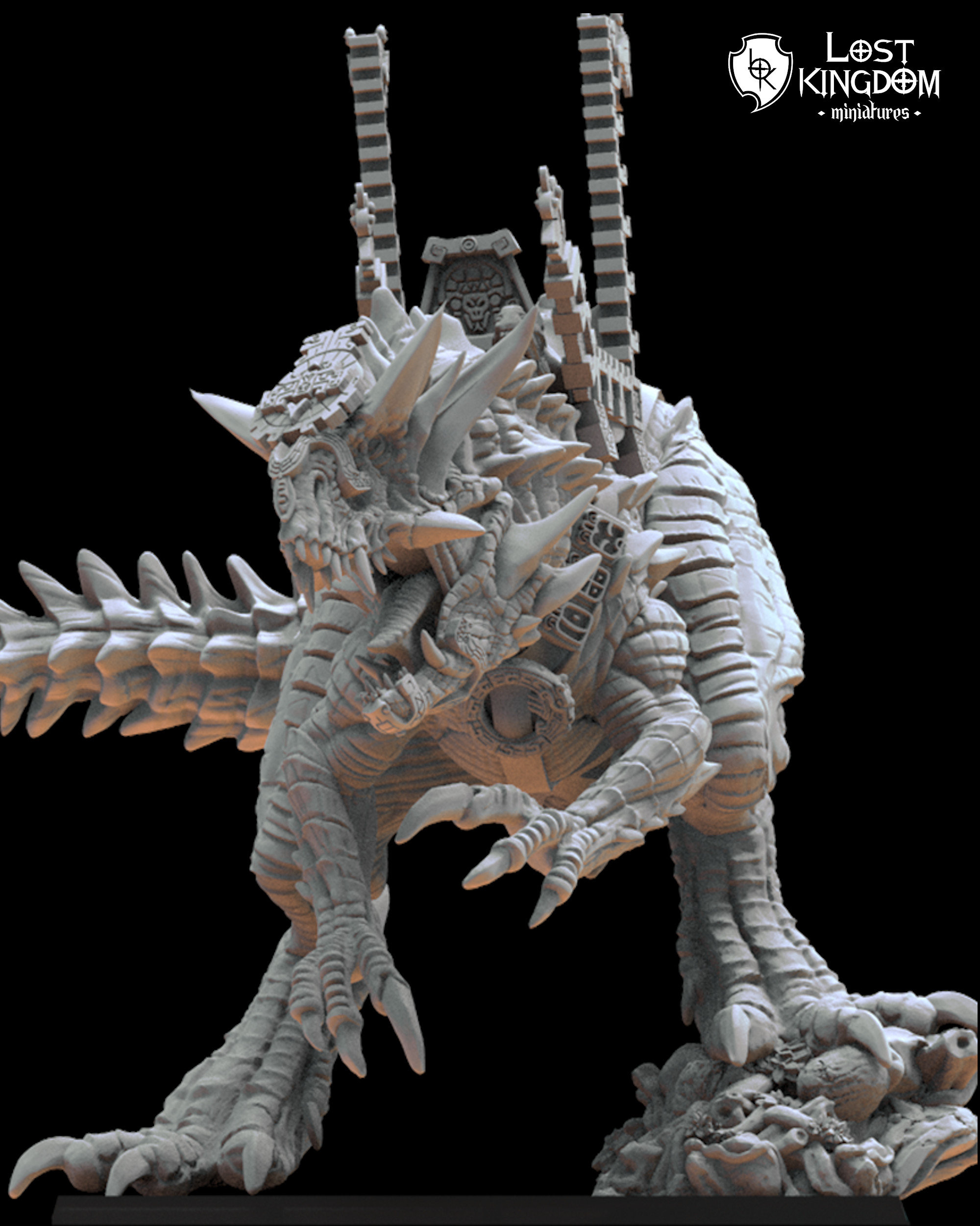 Saurian Ancients (cuetzpal) - Hueitechtcatl by Lost Kingdom