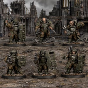 The Alcat Rats Penal Vanguard - Alcat Heavy Mules Squad by Dakka Dakka