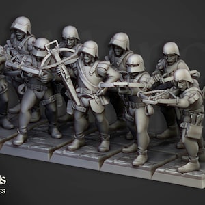 Sunland Empire - Imperial Crossbowmen Unit by Highlands Miniatures