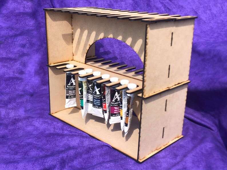Paint Rack for Oil paint tubes Etsy