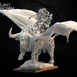 Magmhorin - Rei Assur no Grande Touro por Lost Kingdom Miniatures