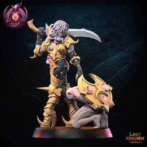 Warriors of the Dark Gods (Lust Warriors)- Jane Blanche, Depravation Heroine by Lost Kingdom Miniatures
