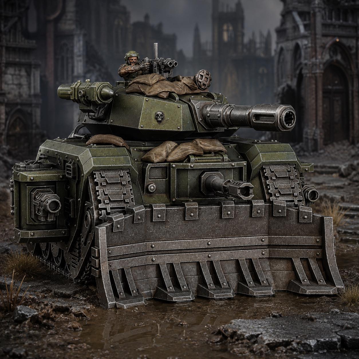 Regius Guard - Battle Tank Lethal Rage LR-6 by Dakka Dakka