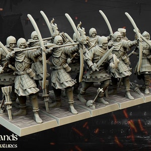 Archer / Bowmen Unit by Highlands Miniatures