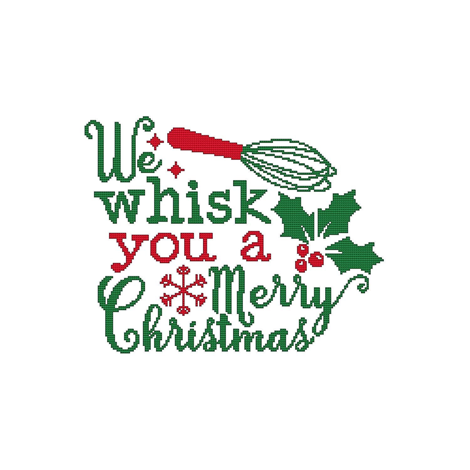 We Whisk You A Merry Christmas Saying Bake Whisk Etsy