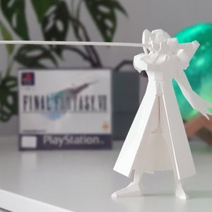 Sephiroth - Final Fantasy VII - Figurine - 3D Printed - Various Sizes