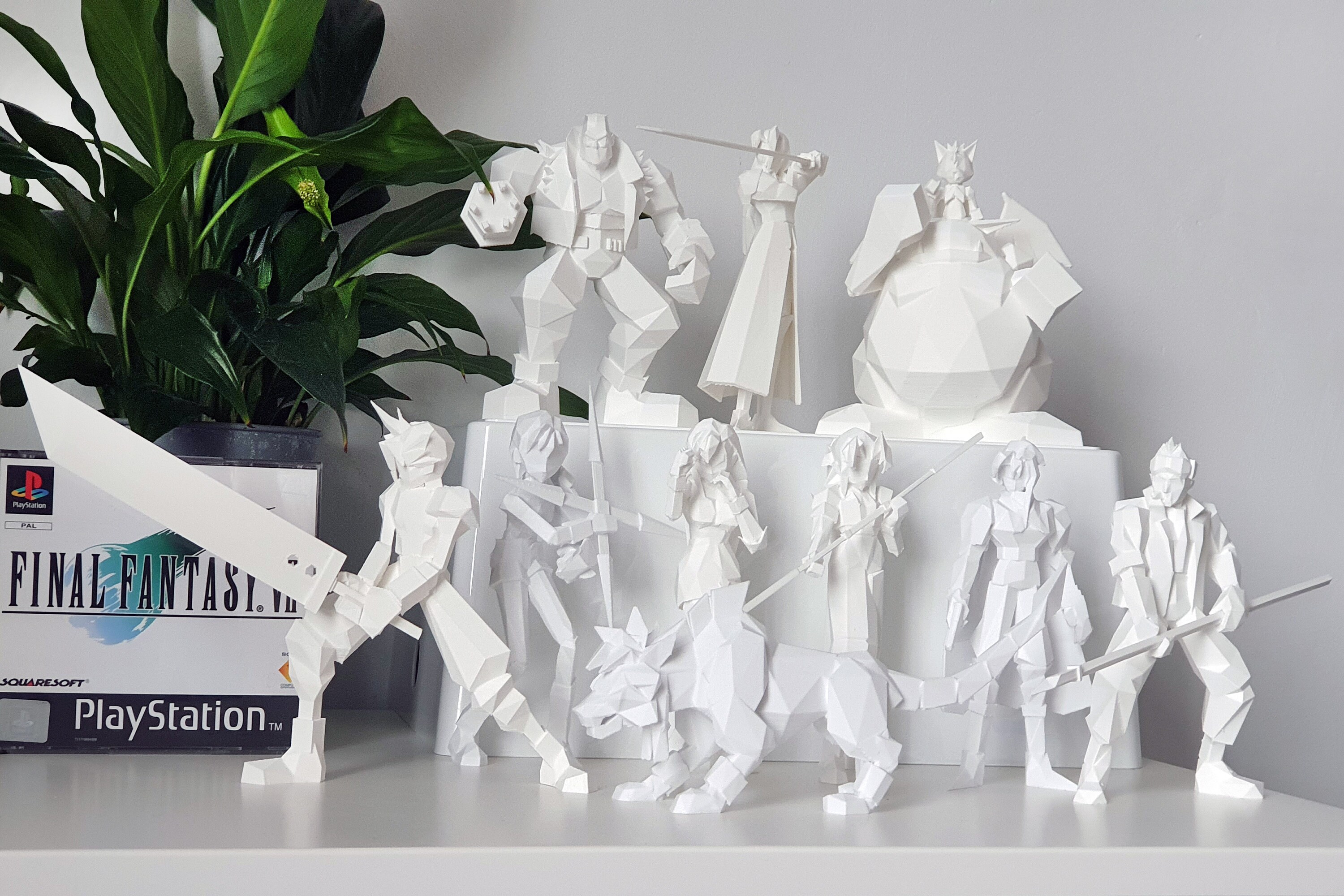 Cloud Strife - Final Fantasy VII - Figurine - 3D Printed