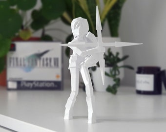 yuffie kisaragi - Final Fantasy VII - Figurine - 3D Printed - Various Sizes