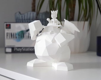 Cait Sith - Final Fantasy VII - Figurine - 3D Printed - Various Sizes