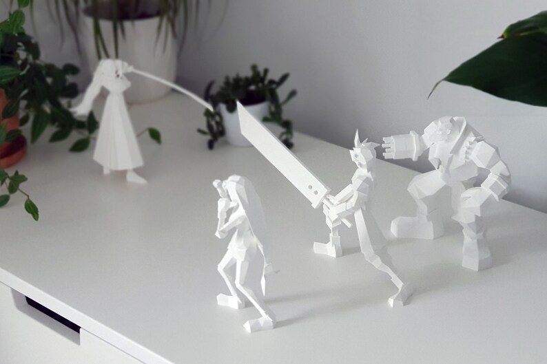 Tifa Lockhart - Final Fantasy VII - Figurine - 3D Printed - Various ...