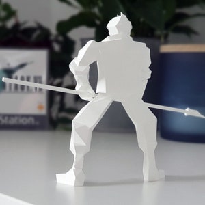 Cid Highwind - Final Fantasy VII - Figurine - 3D Printed - Various ...