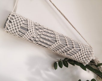 Macrame yoga mat bag tutorial sales