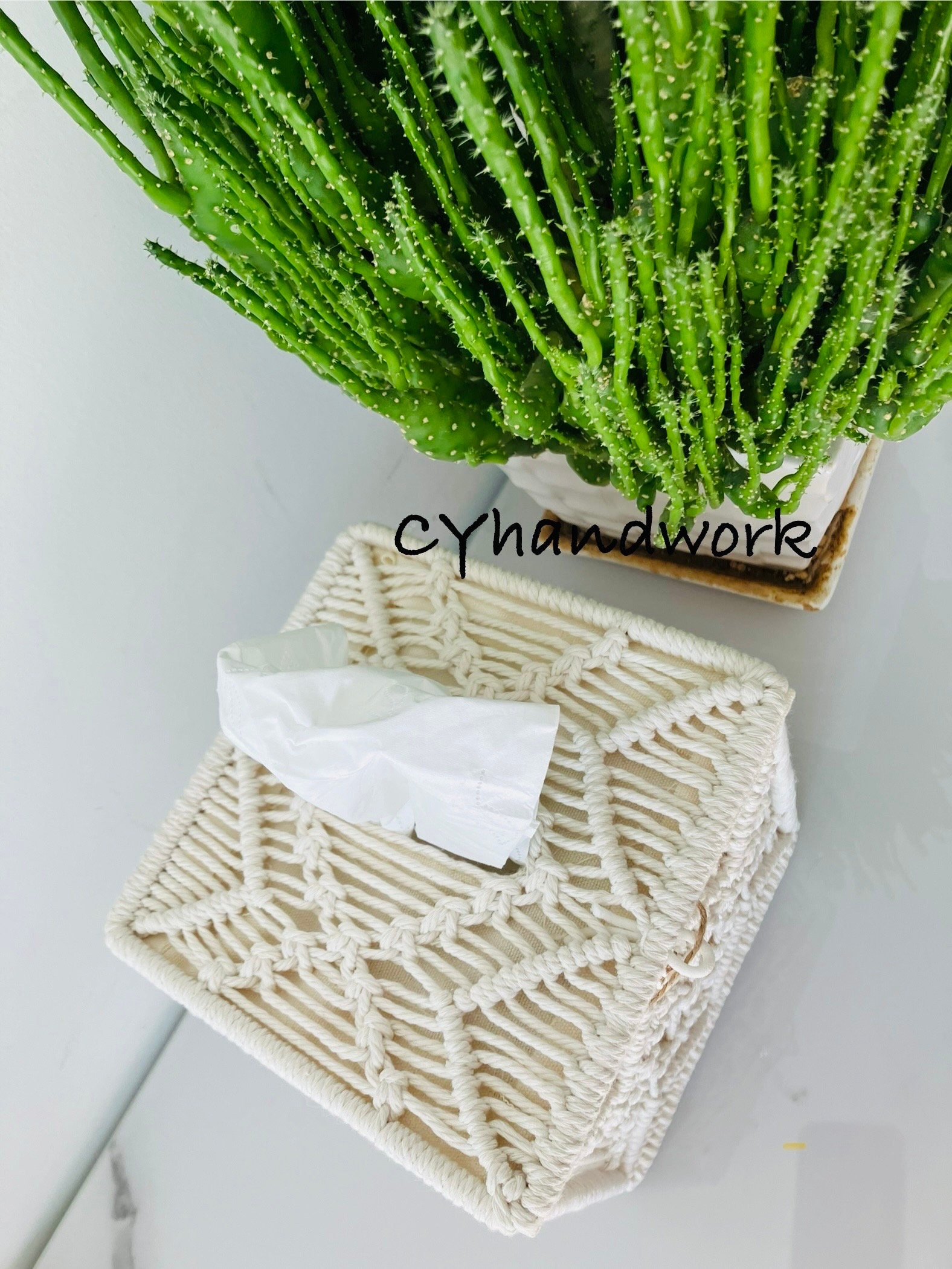 Macrame toilet tissue holder Boho roll holder Toilet paper roll hanger Toilet paper storage Toilet decor Bohemian bathroom accessories