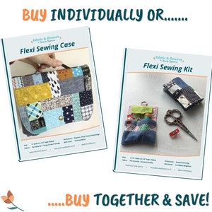 Flexi Sewing Case & Kit: Travel Sewing Organizer (PDF Pattern Bundle)