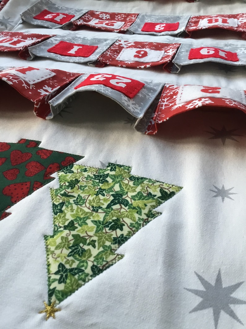 Pattern Big Pocket Family Advent Calendar Pattern PDF Etsy