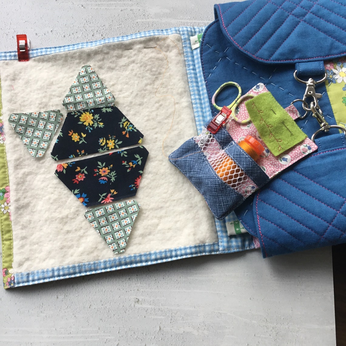 Flexi Sewing Kit PDF Pattern Travel Sewing Kit Sewing on Etsy