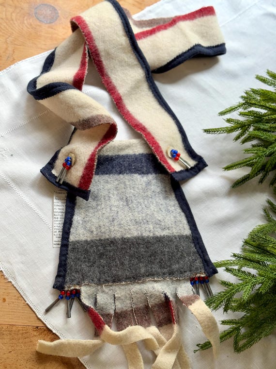 Vintage Pendleton Trapper Blanket Purse Handmade … - image 2