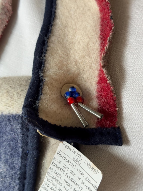 Vintage Pendleton Trapper Blanket Purse Handmade … - image 4