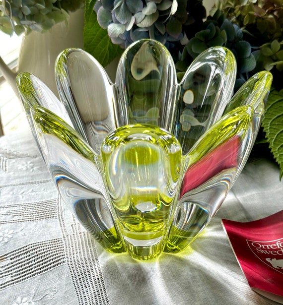 おすすめプライズ｜株式会社タイトー Daisy MAYFLOWER Crystal Orrefors Large Bowl Johansson Jan 工芸品