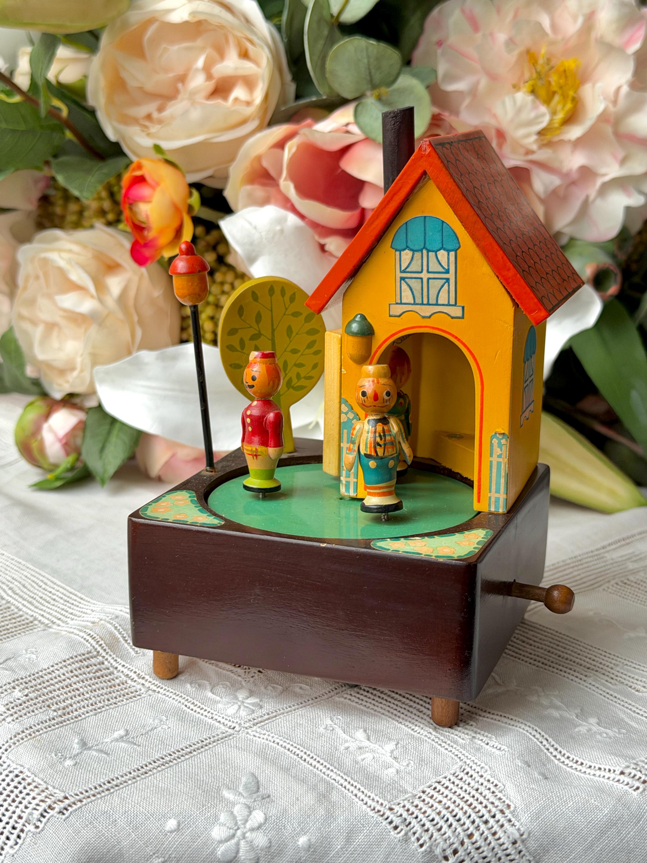 Vintage Schmid Music Box - Etsy