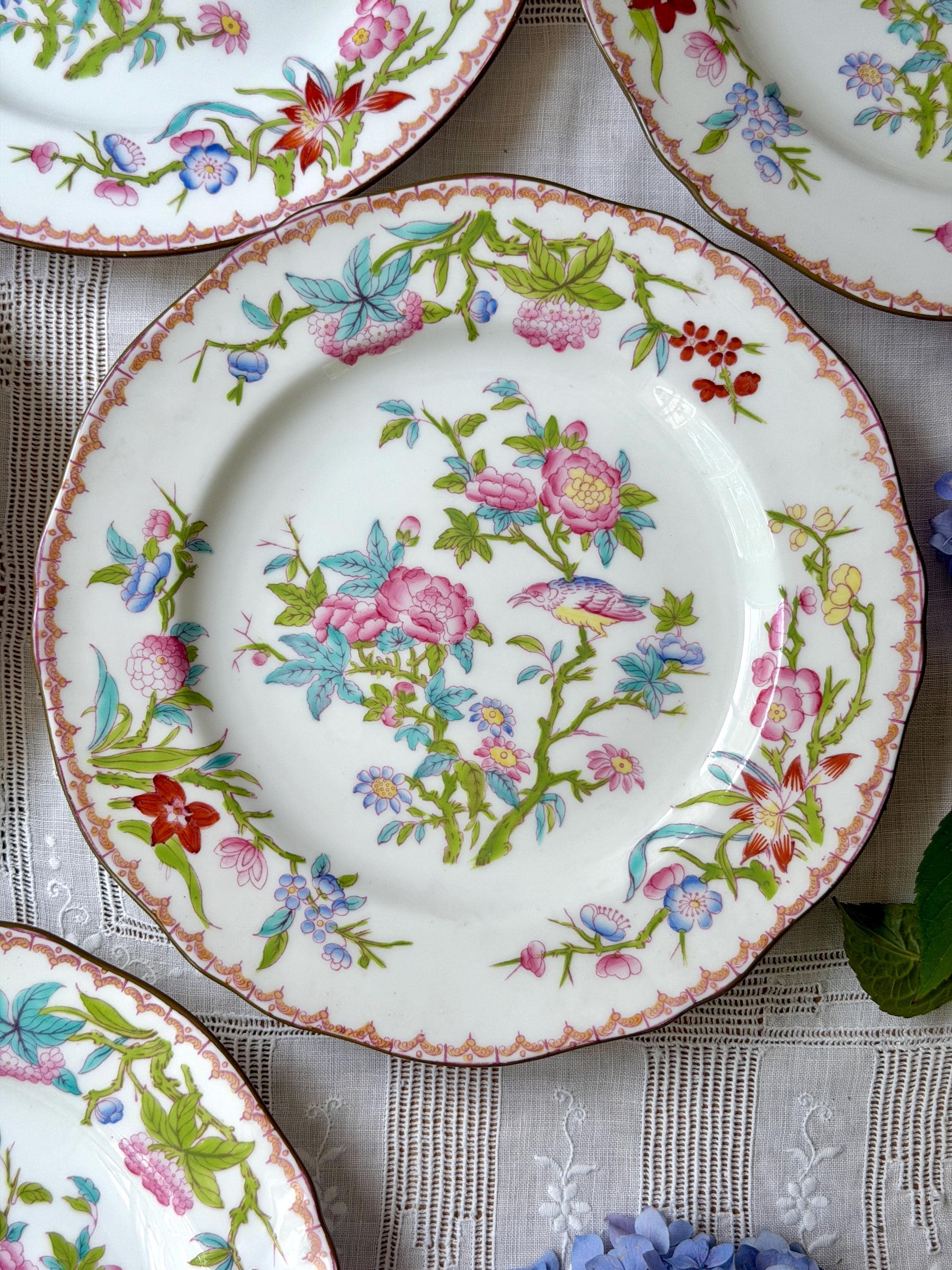 Minton Birds - Etsy