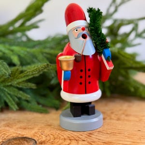 ヴィンテージサンタスモーカー - ドイツ・エルツ山地の木製香炉（ベル