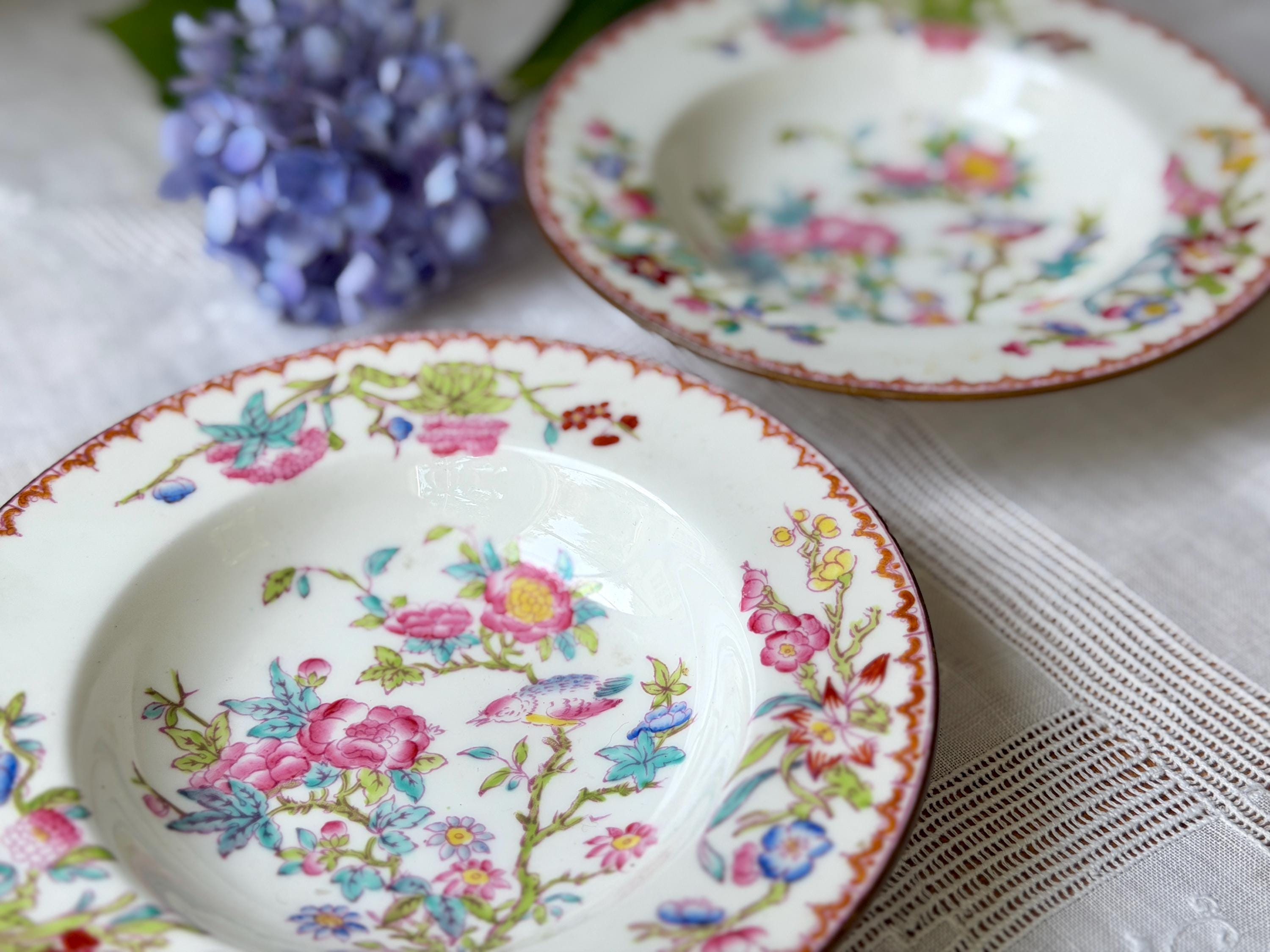 Minton China With Birds - Etsy