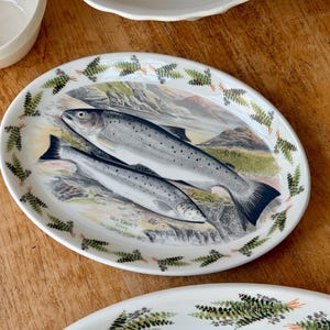 herring fish 皿 Portmeirion Fish Plate - Etsy