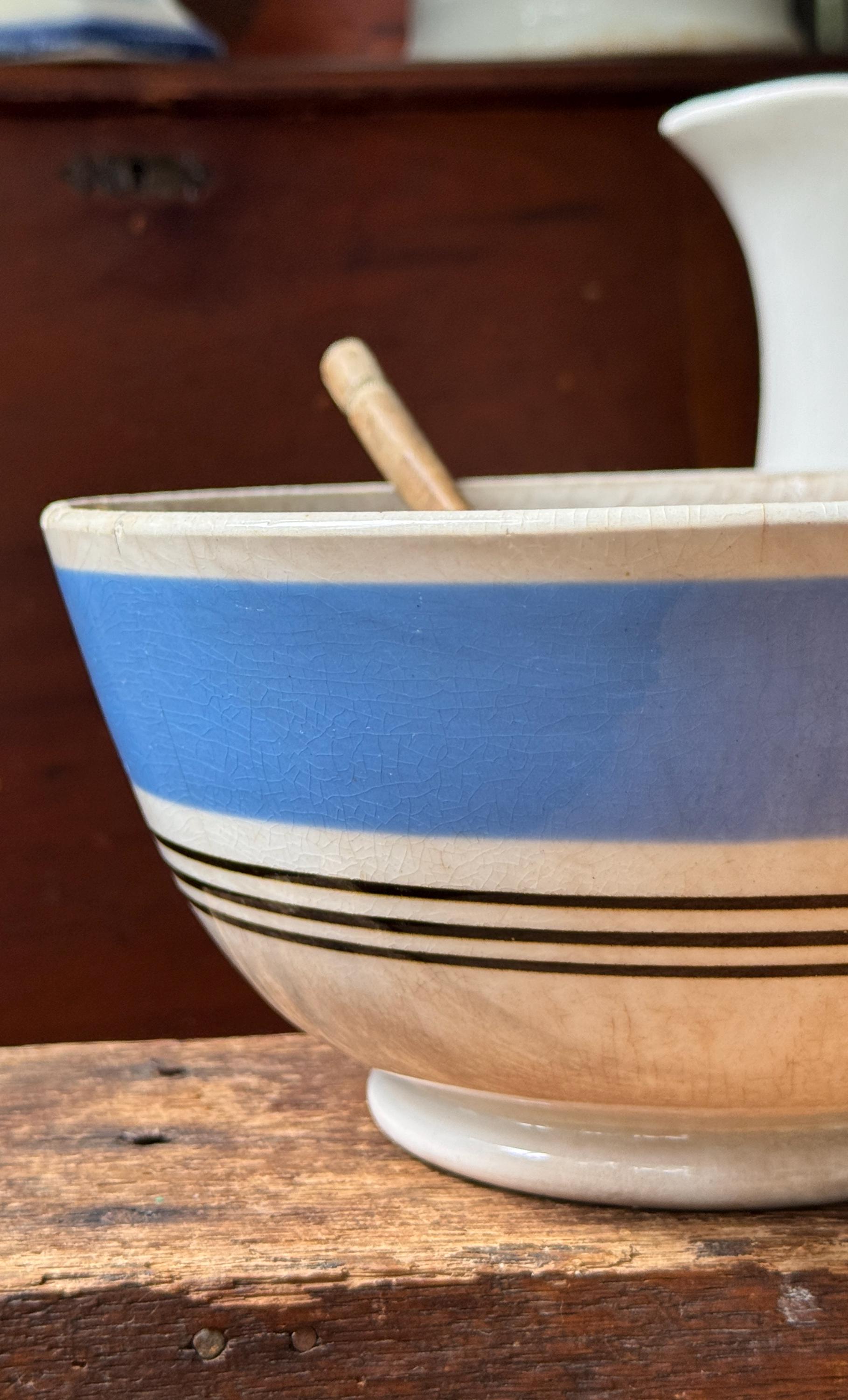Henten Home Zuppiera con Manico, Ciotole per Cereali, Pentola in Ceramica per Cereali/Pasta, Zuppiere con Cipolle francesi, Insalatiera, Microonde e forno a festa - Stile Bohémien