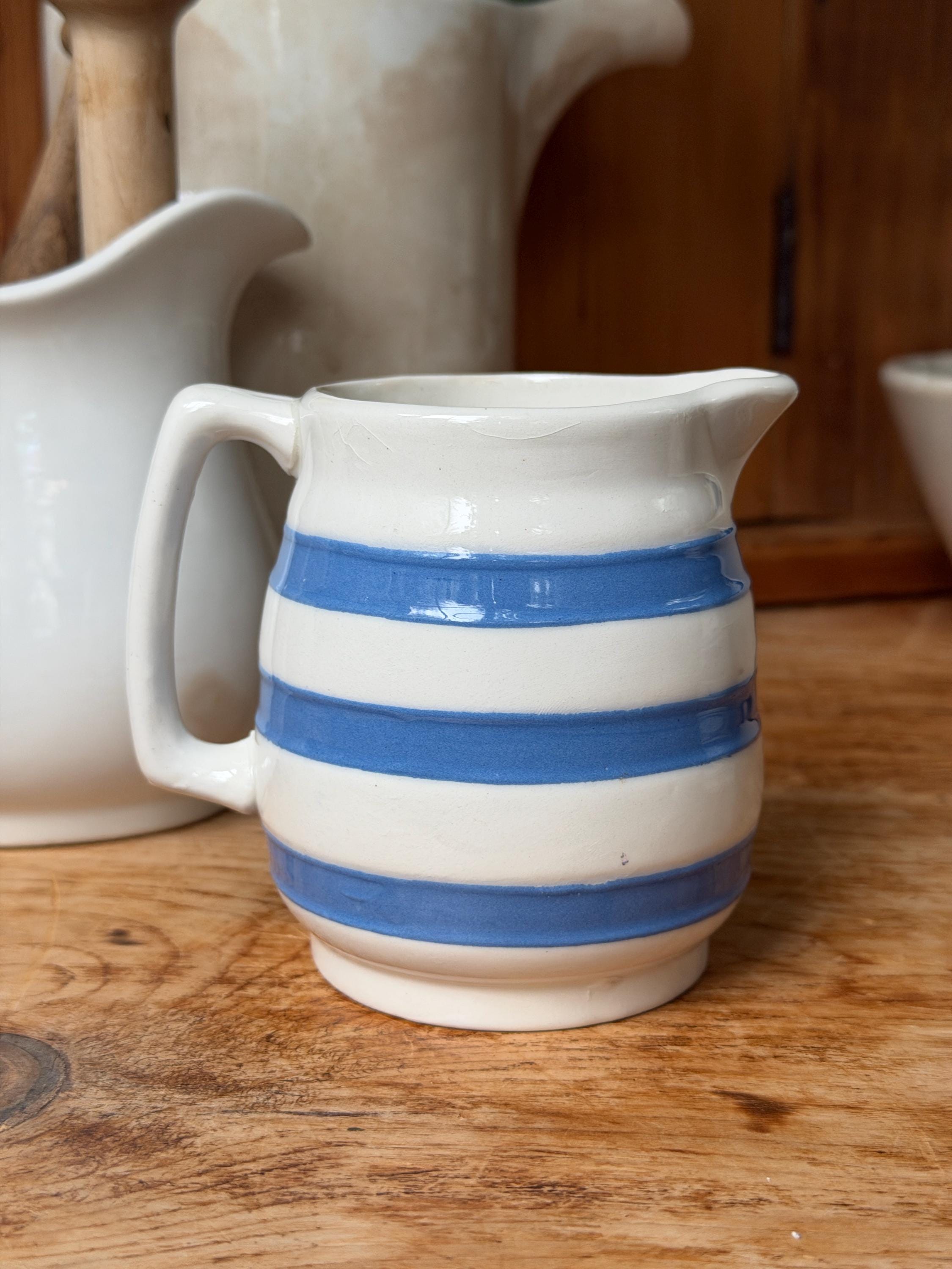 Staffordshire Chef Ware Blue and White - Etsy