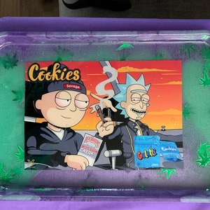 Custom Resin Rolling Trays